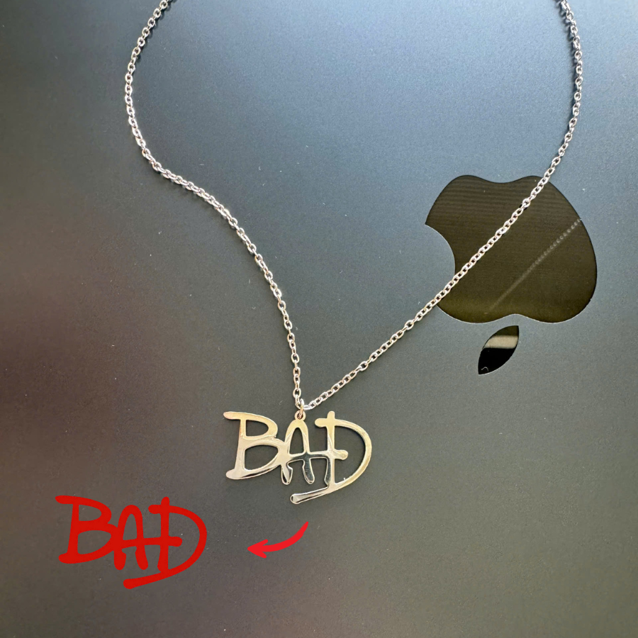 Dây Chuyền Mặt Logo Theo Yêu Cầu – Họa Tiết Cá Nhân Hóa, Quà Tặng Độc Đáo