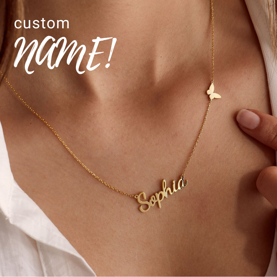 Dây Chuyền/ Vòng Khắc Tên Theo Yêu Cầu + Titan Cao Cấp Không Gỉ