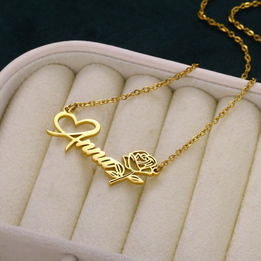 Dây Chuyền Khắc Tên Yêu Thương Vĩnh Cửu - Timeless Love