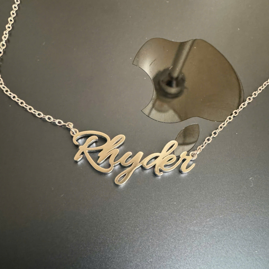 Dây chuyền khắc tên NameLuxe Anli thép không gỉ cá nhân hóa cho nam & nữ