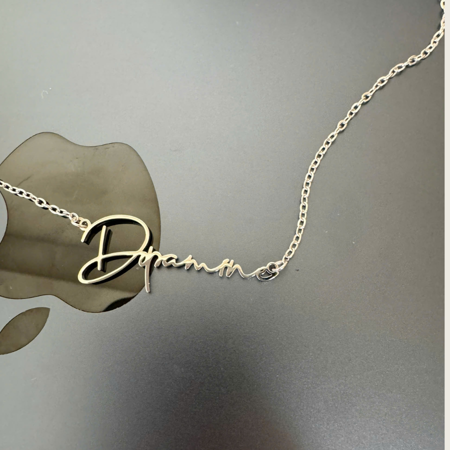 Dây chuyền khắc tên NameLuxe Anli thép không gỉ cá nhân hóa cho nam & nữ