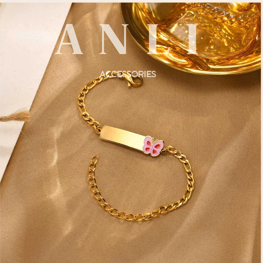 Vòng Tay Khắc Tên, Ngày Sinh Cho Bé – Thiết Kế Dễ Thương, Khắc Theo Yêu Cầu