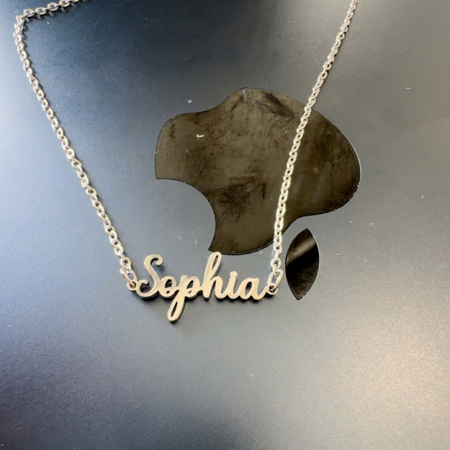 Dây chuyền khắc tên NameLuxe Anli thép không gỉ cá nhân hóa cho nam & nữ