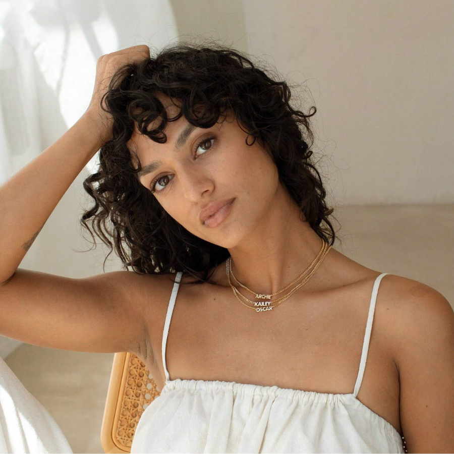 Dây Chuyền Khắc Tên Cá Nhân Hóa – Dây Curb Vàng - Trang Sức Handmade, Quà Tặng Ý Nghĩa Cho Các Dịp Đặc Biệt