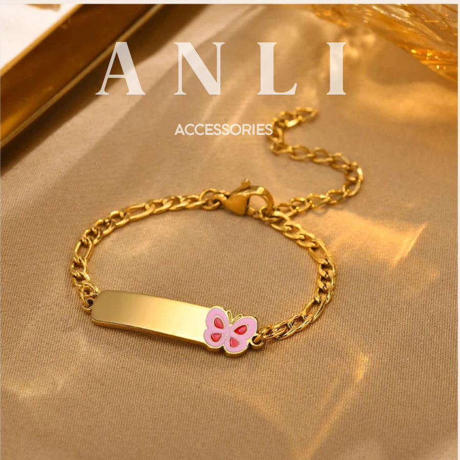 Vòng Tay Khắc Tên, Ngày Sinh Cho Bé – Thiết Kế Dễ Thương, Khắc Theo Yêu Cầu