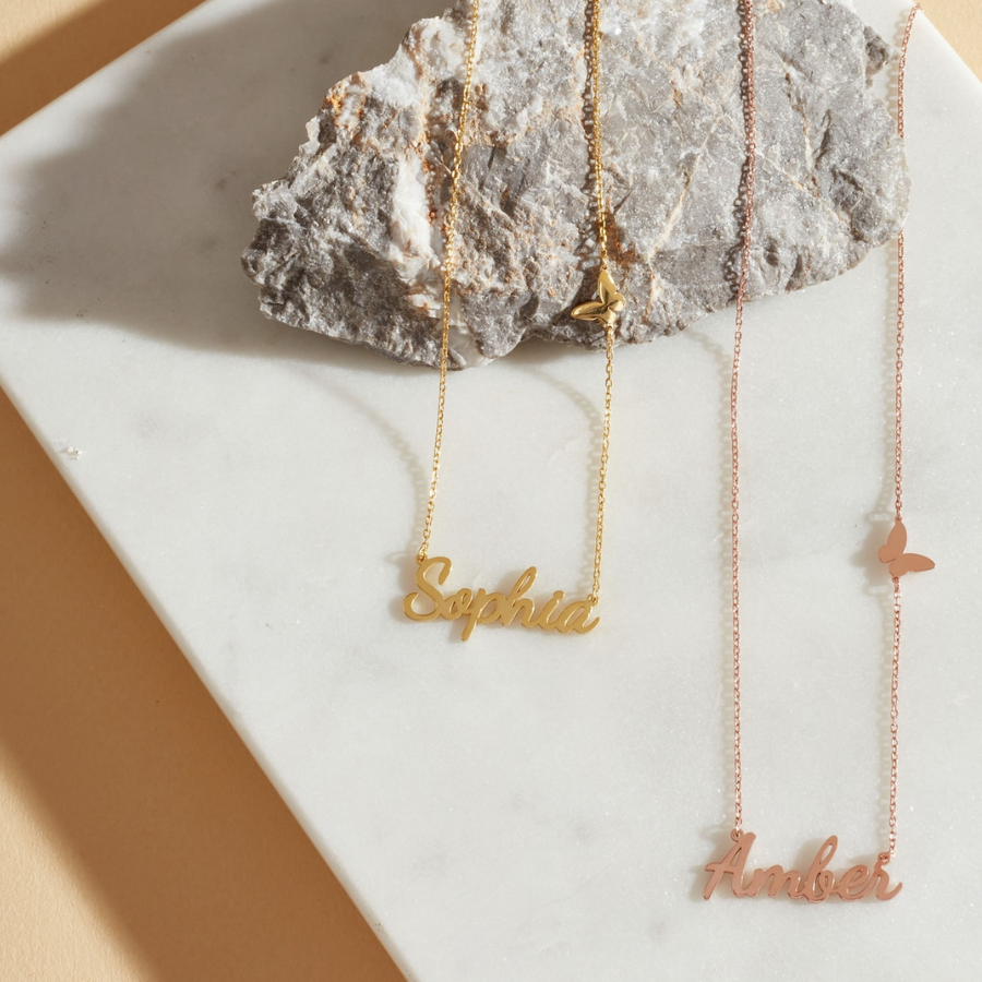 Dây Chuyền/ Vòng Khắc Tên Theo Yêu Cầu + Titan Cao Cấp Không Gỉ