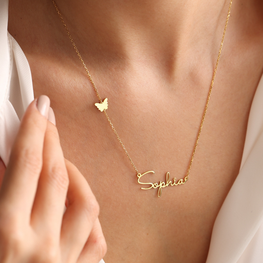 Dây Chuyền/ Vòng Khắc Tên Theo Yêu Cầu + Titan Cao Cấp Không Gỉ