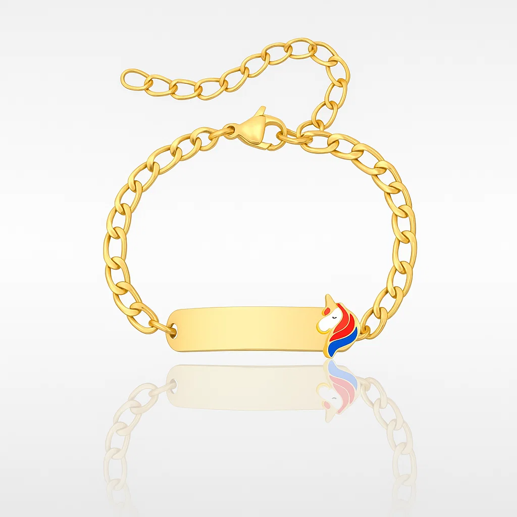 Vòng Tay Khắc Tên, Ngày Sinh Cho Bé – Thiết Kế Dễ Thương, Khắc Theo Yêu Cầu