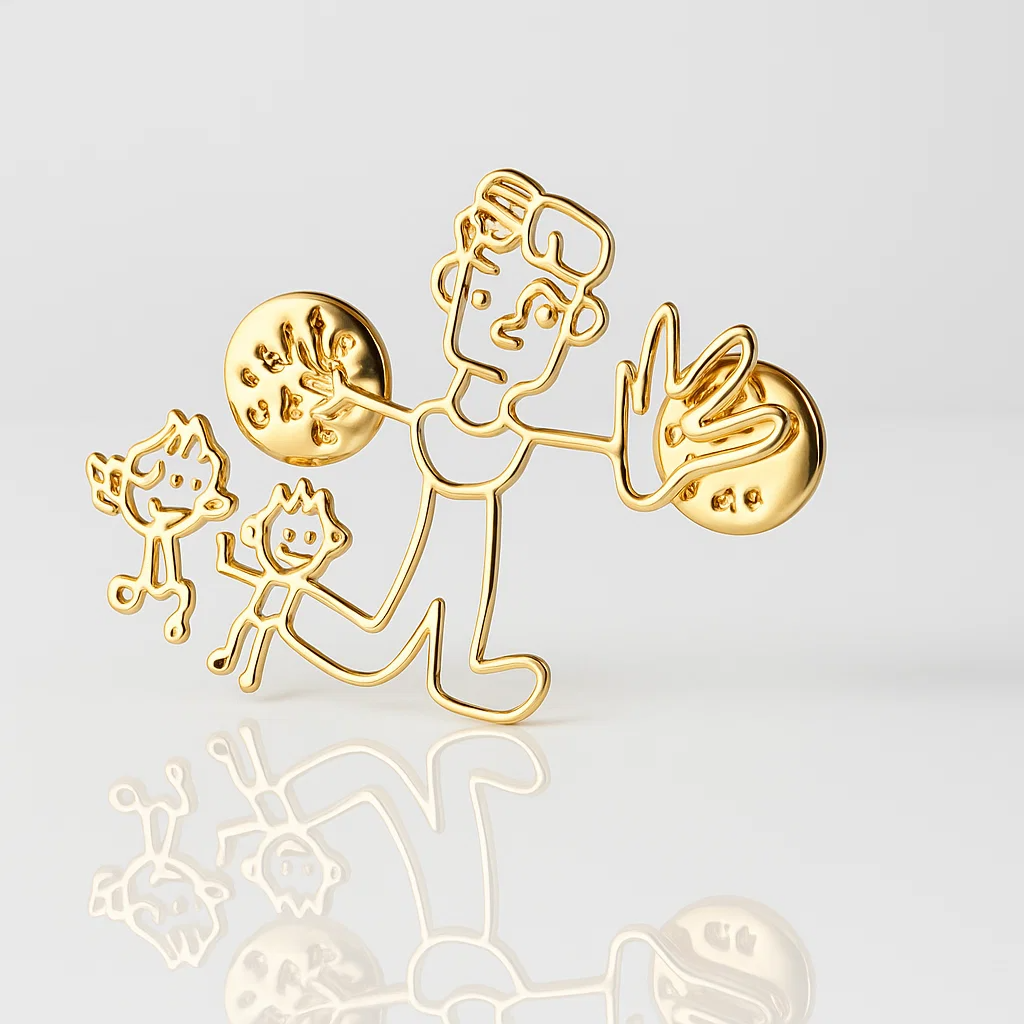 Ghim cài áo/huy hiệu tuỳ chỉnh - logo công ty, hình ảnh, hoa văn [nhận gia công SLL theo mẫu mã]